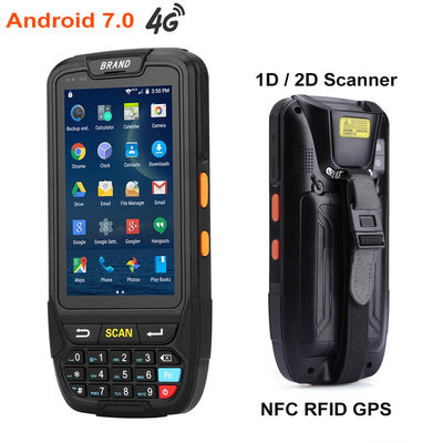 480x800 analizzatore tenuto in mano industriale a 4,0 pollici Android del terminale 4G PDA