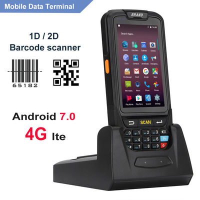 IP65 16G PDA tenuto in mano irregolare, 480x800 PDA a 4 pollici Android 7,0