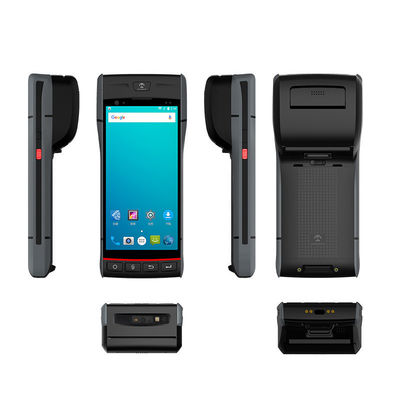 Analizzatore tenuto in mano a 5,5 pollici di Android PDA del cellulare di GMS 2D con la stampante termica