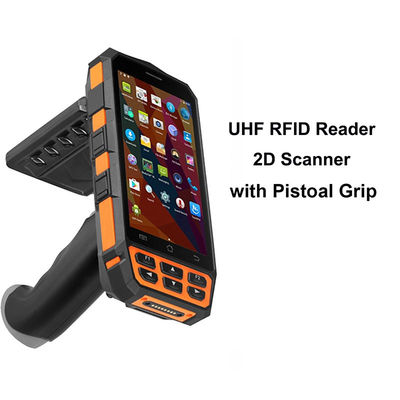 2G lettore senza fili a 5,0 pollici di frequenza ultraelevata RFID, analizzatore della lunga autonomia RFID del CE