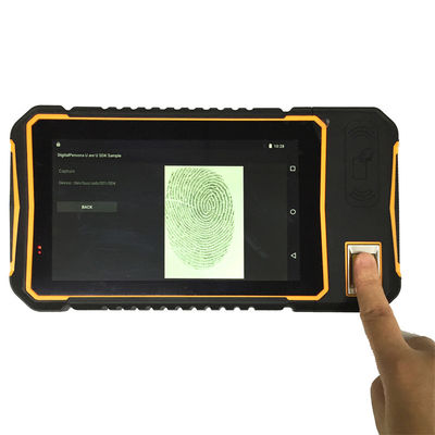 lettore del lettore di codici a barre RFID del PC della compressa di 10000mAh 1024x600 Android 7,0