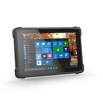 Compressa irregolare di 256GB Windows 10 a 10,1 pollici tenuti in mano con i porti RS232