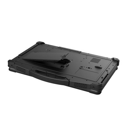 1000cd/M2 computer portatile irregolare industriale a 15,6 pollici, computer portatile completamente irregolare RS232