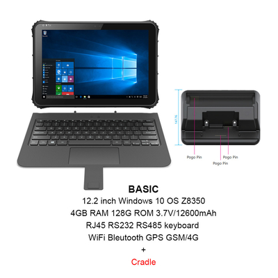 CPU irregolare Z8350 della compressa di Windows di 16:10 con il supporto ISO/IEC di NFC