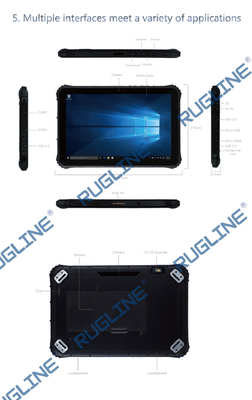 CPU irregolare Z8350 della compressa di Windows di 16:10 con il supporto ISO/IEC di NFC