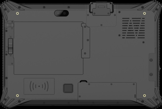 Compressa irregolare industriale Windows 10 di RUGLINE con NFC 1D/2D analizzatore
