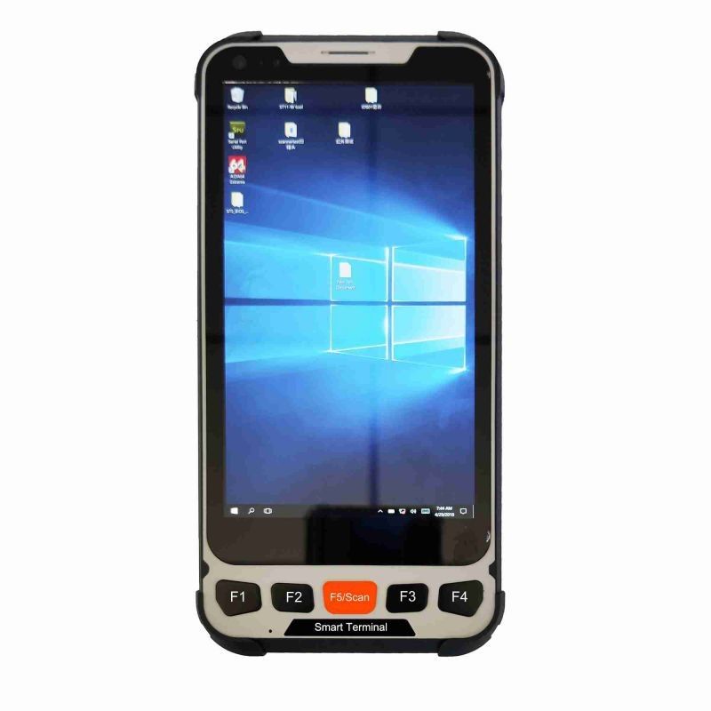 1.44Ghz compressa irregolare a 5,5 pollici Windows 10 pro IP67 con l'analizzatore di codice a barre 2D